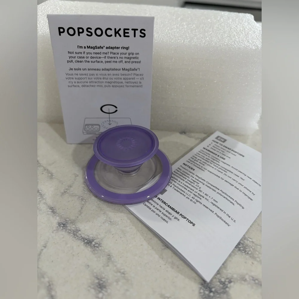 PopSocket Purple Phone Grip